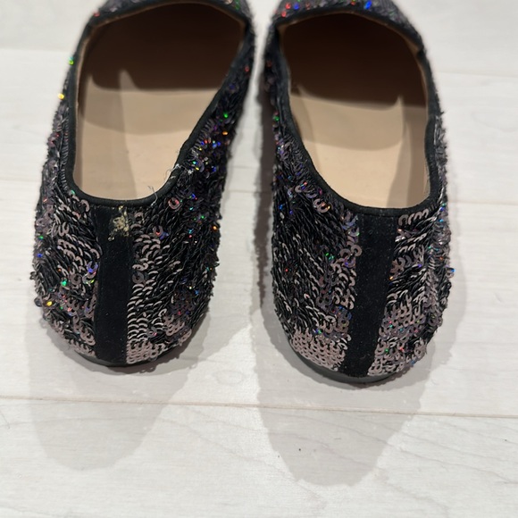 J Crew Collection Black Sequin loafer - size 8.5 - Picture 9 of 9